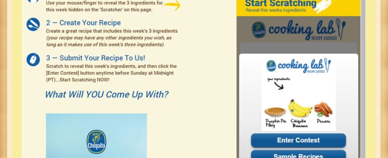 Chiquita Recipe