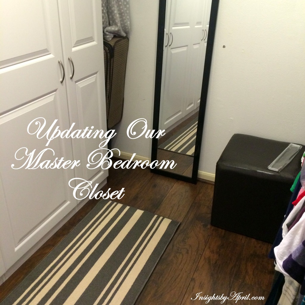 Updating our master bedroom closet