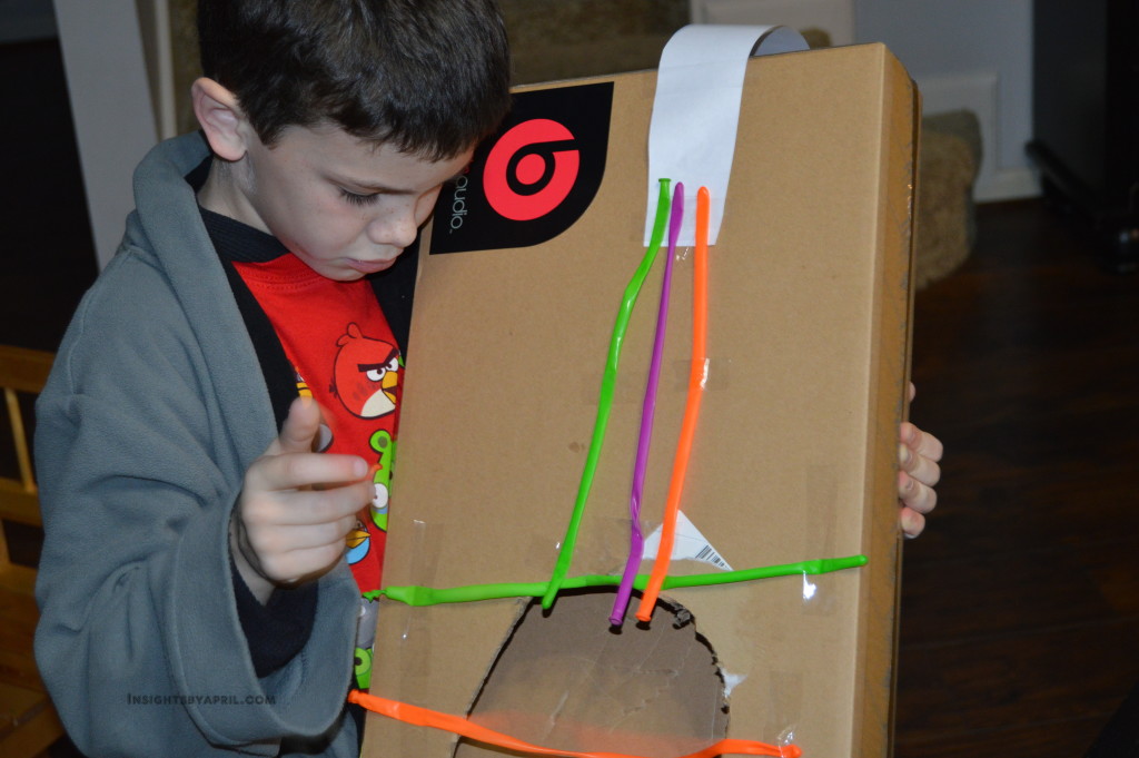 Make your own guitar kids craft