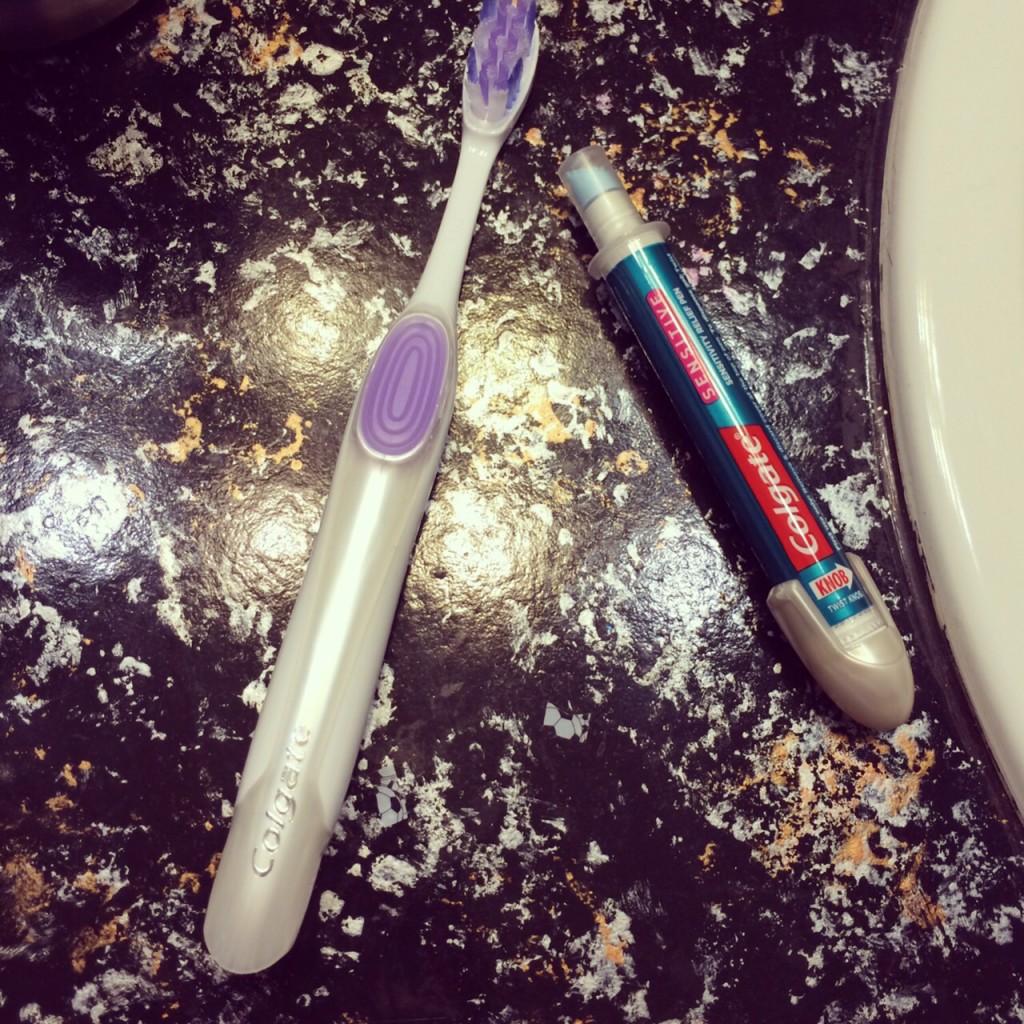 Colgate Sensitive Toothbrush and Sensitivity Pen