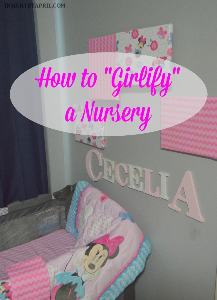 how to girlify a nursery