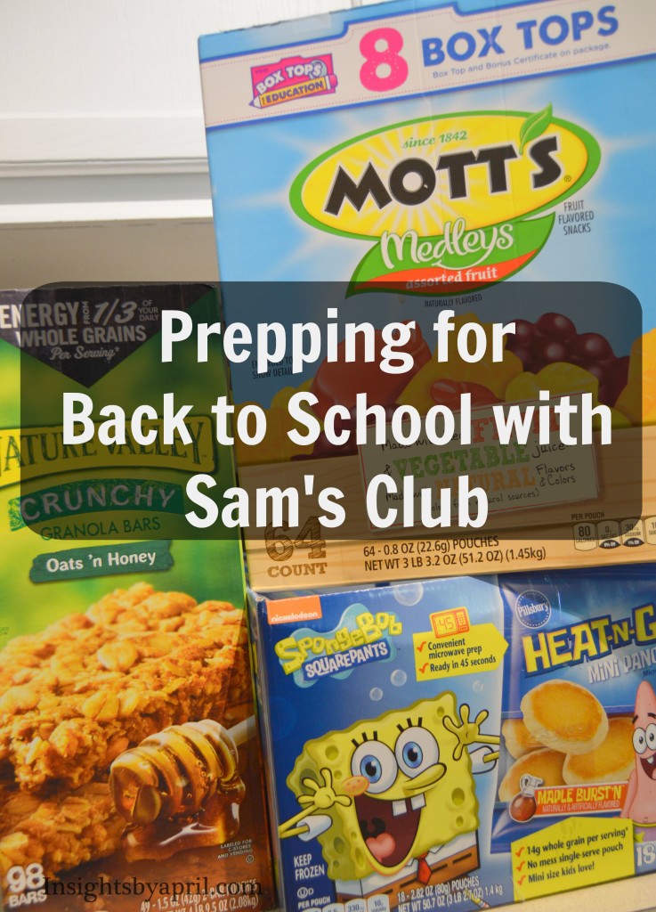 prep for back to school