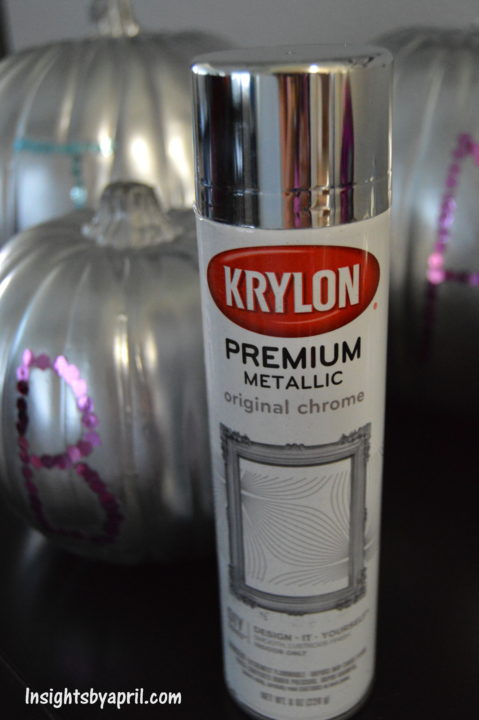 Krylon Chrome spray paint 