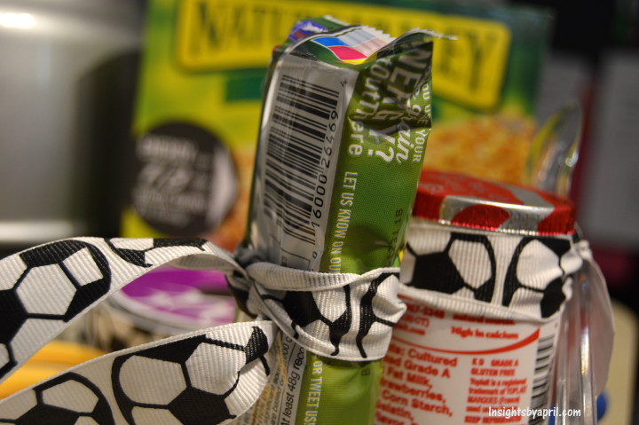 soccer snack time bundle granola bar