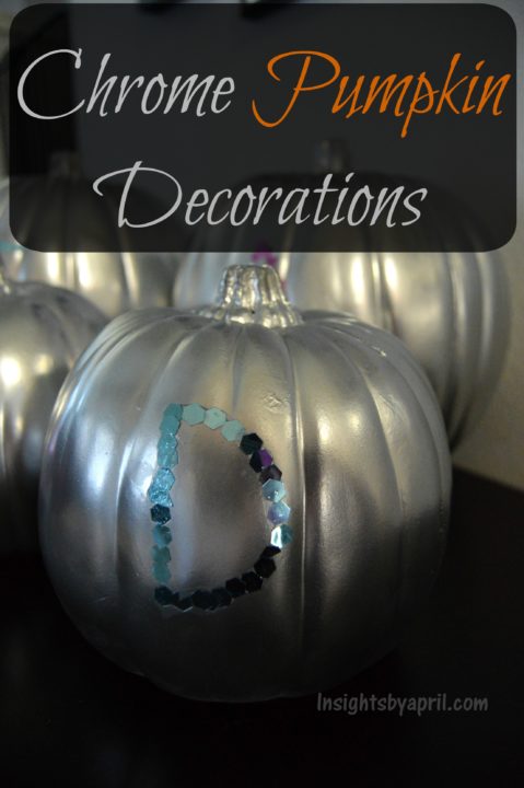 chrome-pumpkin-decorations