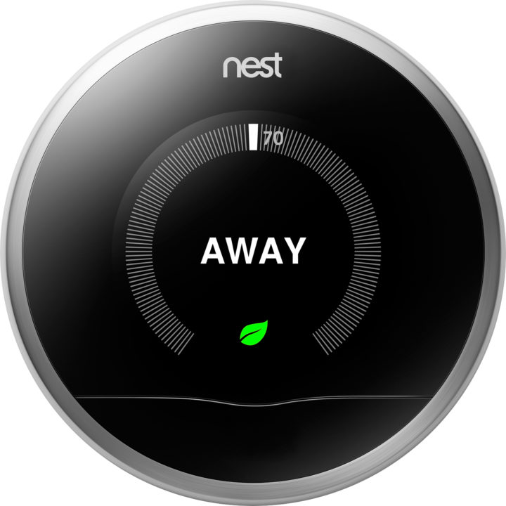 nest thermostat away