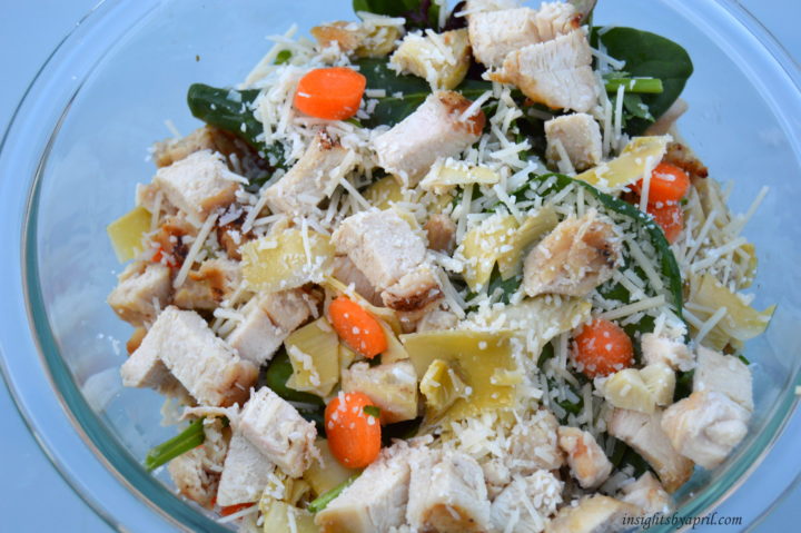 easy italian chicken salad