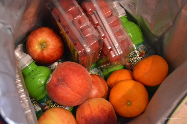 road trip snack packing