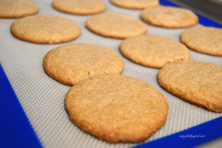 Chai sugar cookies baked