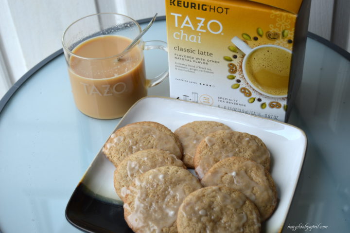 TAZO chai latte cookies