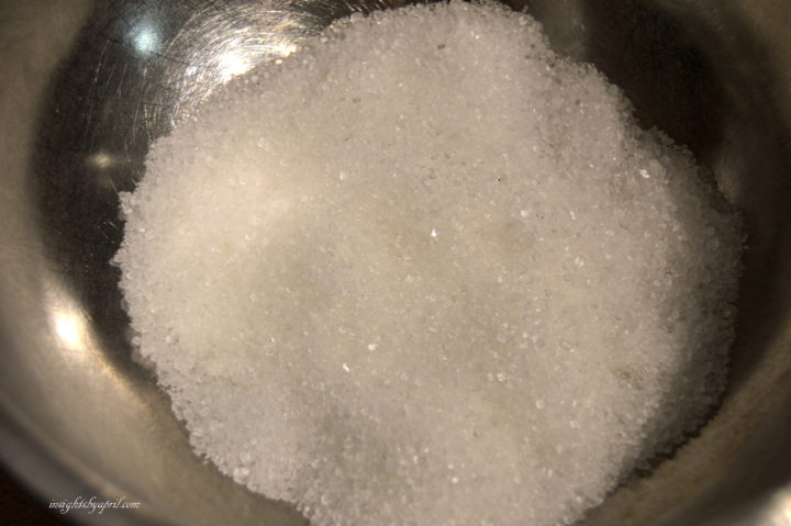 epsom salt for exfoiation scrub