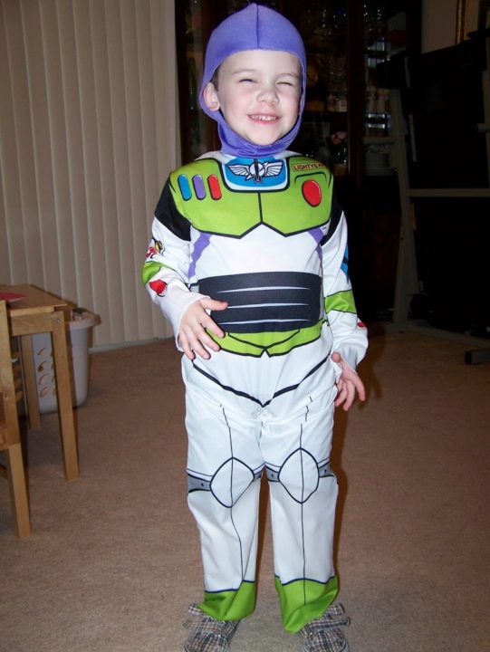 Wordless Wednesday- Buzz Lightyear and Pink Ladybug