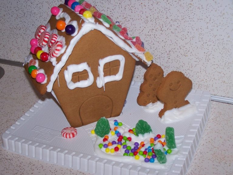 Day in the Life- January 16, 2012 Late Gingerbread House