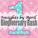 Bloggers- Insights by April 1 Year Blogiversary Bash Sign Ups