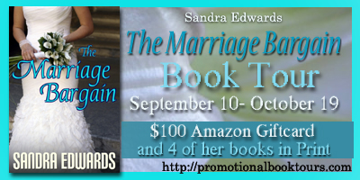 “The Marriage Bargain” by Sandra Edwards- Guest Post