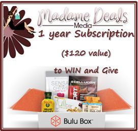 Bulu Box One Year Subscription Giveaway!! 12/12