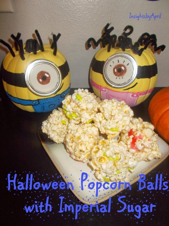 Halloween Popcorn Balls with Imperial Sugar