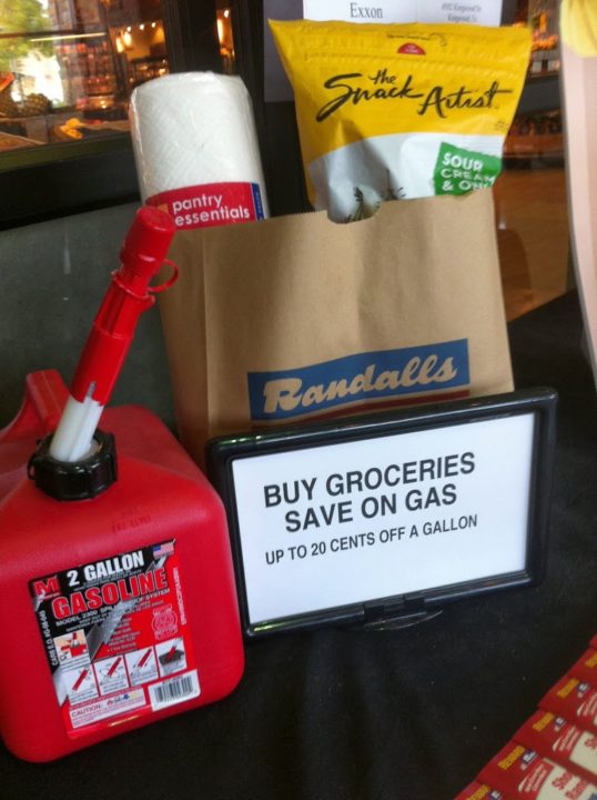 Randall's Gas Rewards Now Partnered with Exxon/Mobil Soccer Mom Life