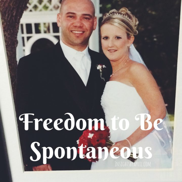 Learning How to Have the Freedom to be Spontaneous #TheMoodStrikes