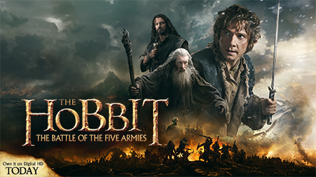 The Hobbit: The Battle of the Five Armies Digital App and Giveaway
