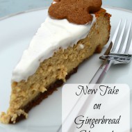 New Take on Gingerbread Cheesecake