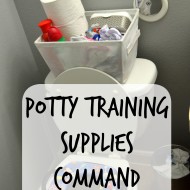 Potty Training Supplies Command Center ~Giveaway~