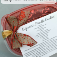 Easy Holiday Gifting- Espresso Crinkle Cookies Recipe