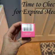 Time to Check for Expired Medicine