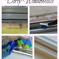 How to Clean Dirty Windowsills – Spring Cleaning 101