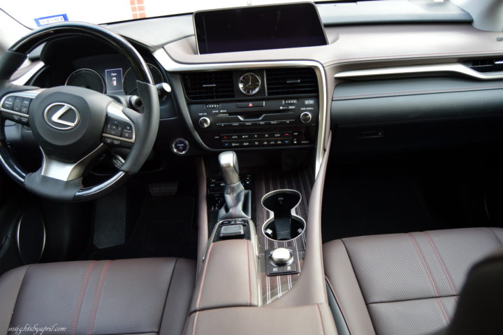 2016 lexus rx 450h dashboard