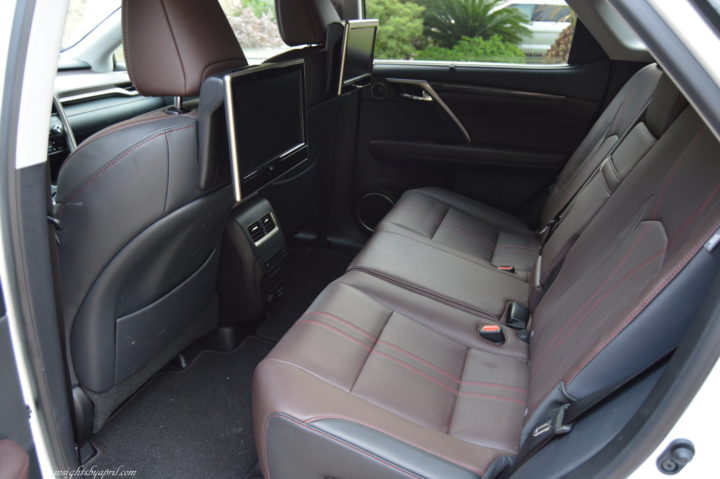 2016 lexus rx 450h second row