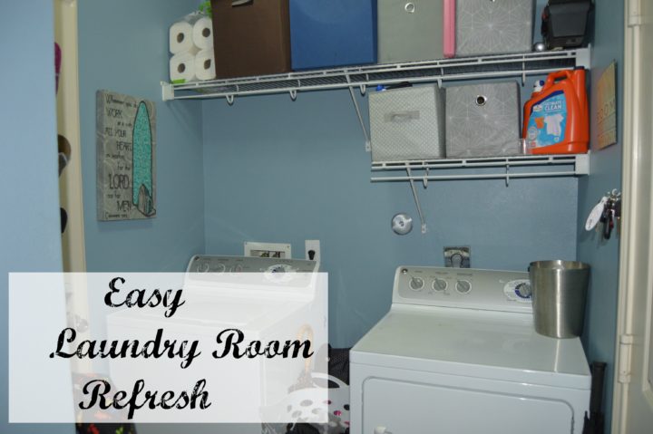 Easy Laundry Room Refresh