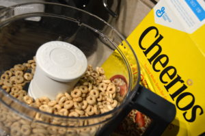 cheerios in food proccessor