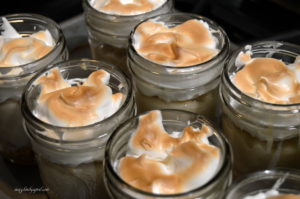 coconut cream pie with meringue