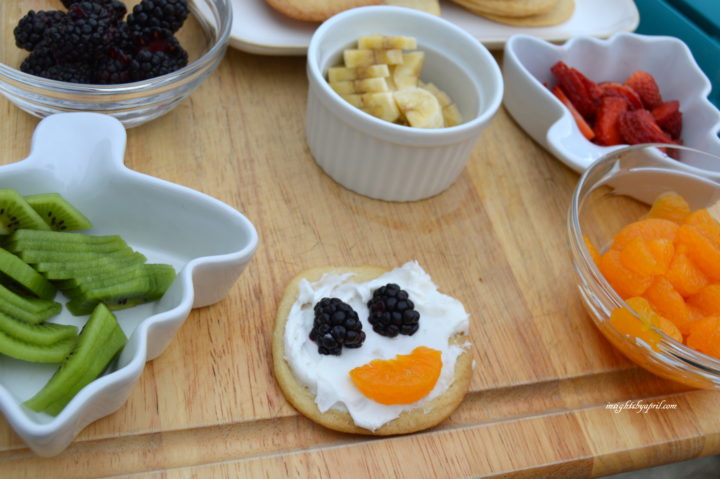 kids in the kitchen rainbow fruit cookies