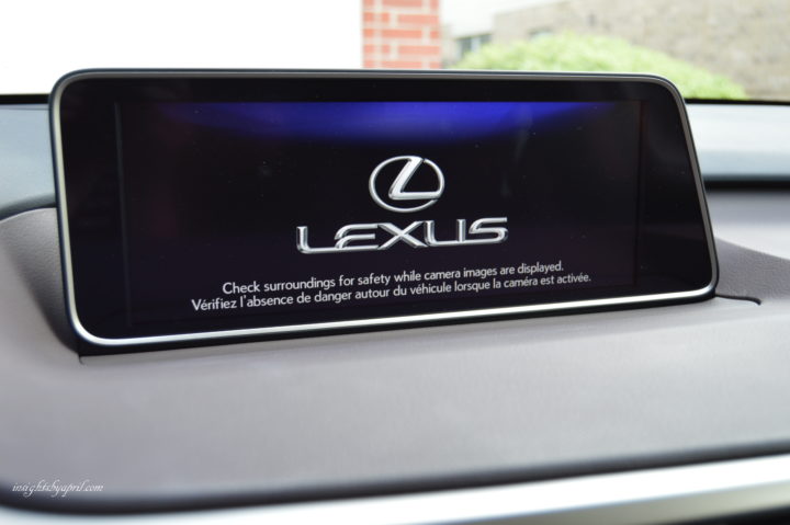 lexus rx 450h navigation screen