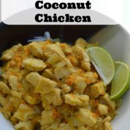 Easy Green Curry Coconut Chicken