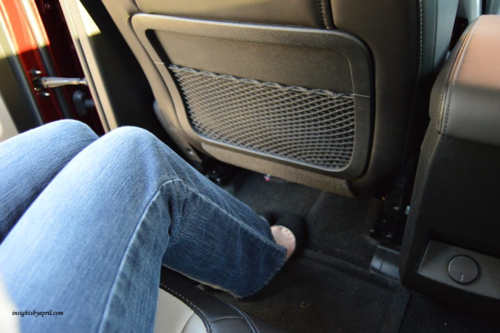 GMC Terrain Leg room