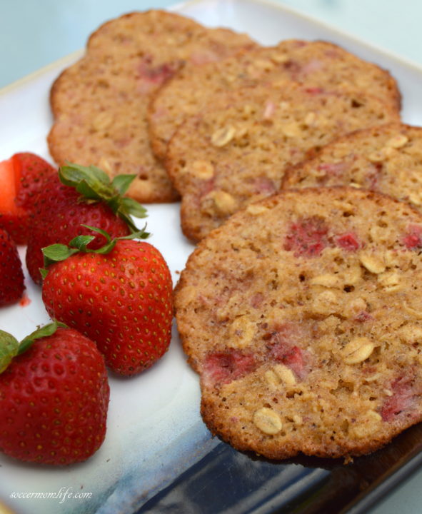 Strawberry cookies