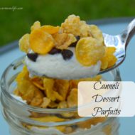 Cannoli Dessert Parfaits- Cereal Surprise