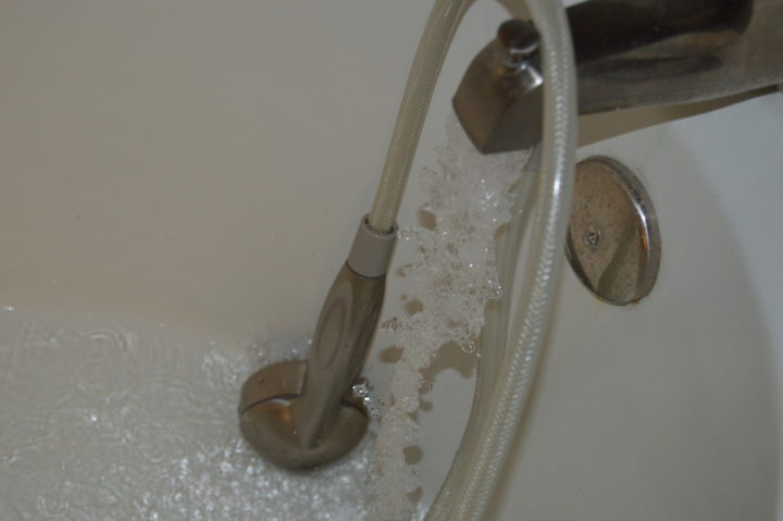 hot bath for surviving a cold