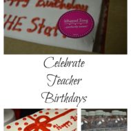 Celebrating Teacher Birthdays