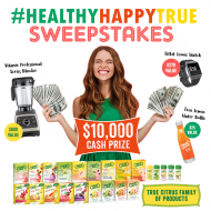 True Citrus – Be Healthy, Be Happy, Be True Sweepstakes