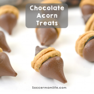 Simple Chocolate Acorn Treats