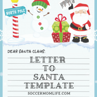 Letter to Santa Template