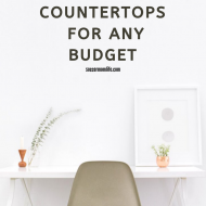 Choosing The Right Countertops For Any Budget