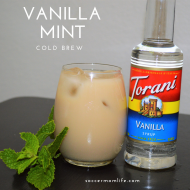 Vanilla Mint Cold Brew Recipe- Drink Up